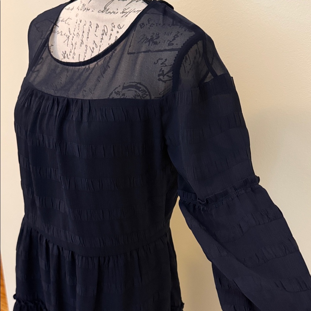 Banana Republic Black Long Sleeve Dress - Picture 6 of 10